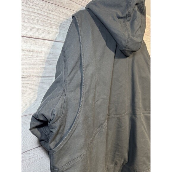 Carhartt Cryder Full Swing Canvas Jacket Hooded Grey Men’s 3 XL - Picture 5 of 16